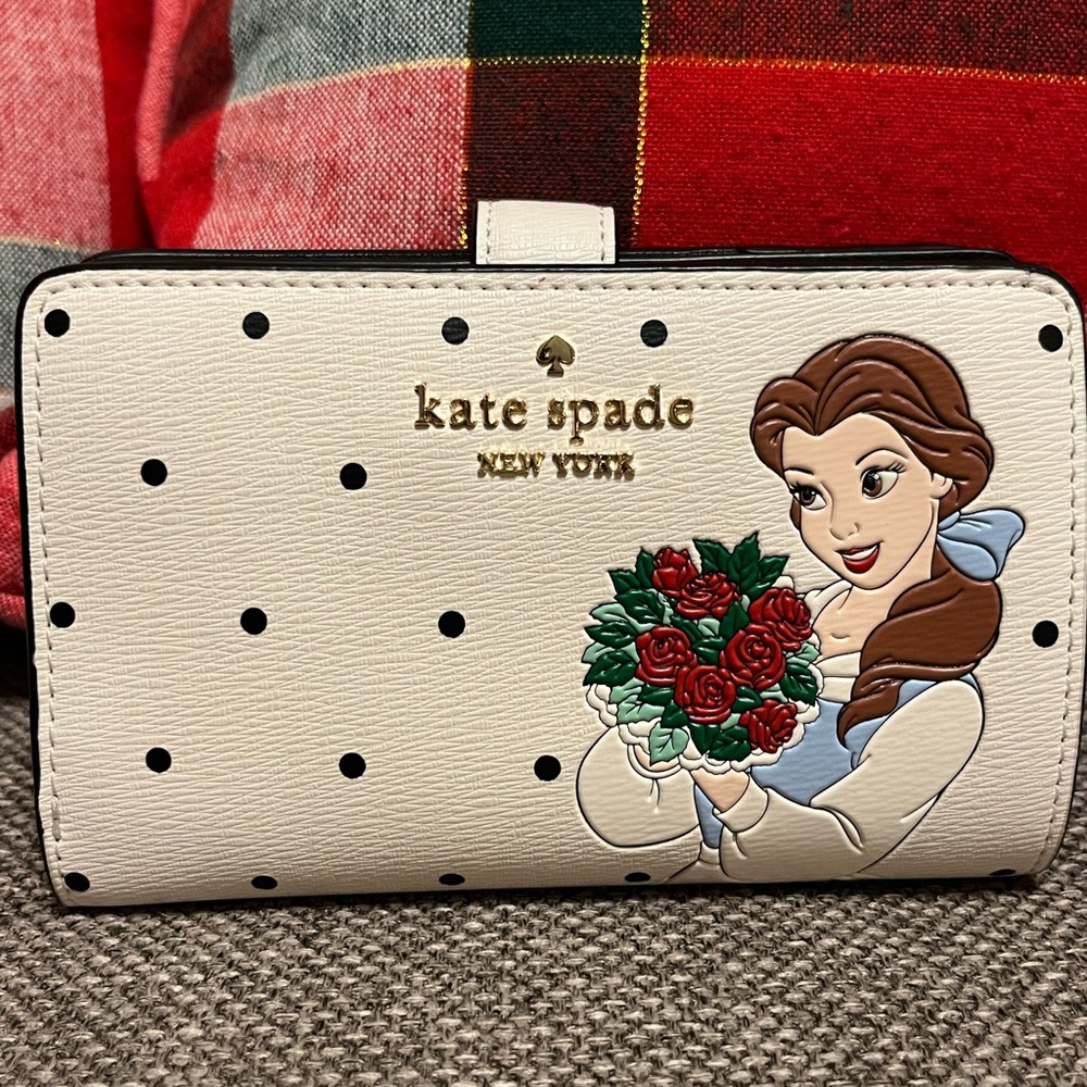 Disney X Kate Spade Belle Bifold Wallet